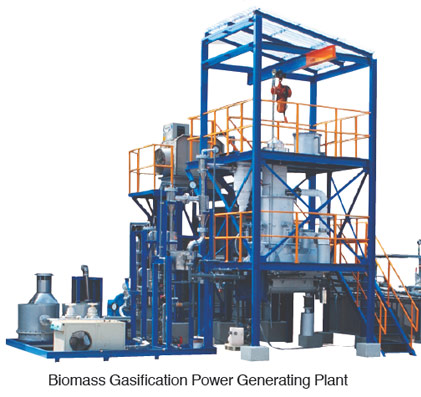 Biomass Gasification Power Generating Plant