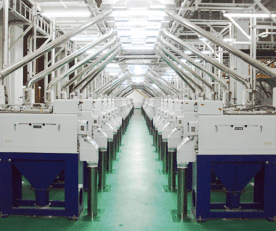 Turnkey Automatic Rice milling machinery plant